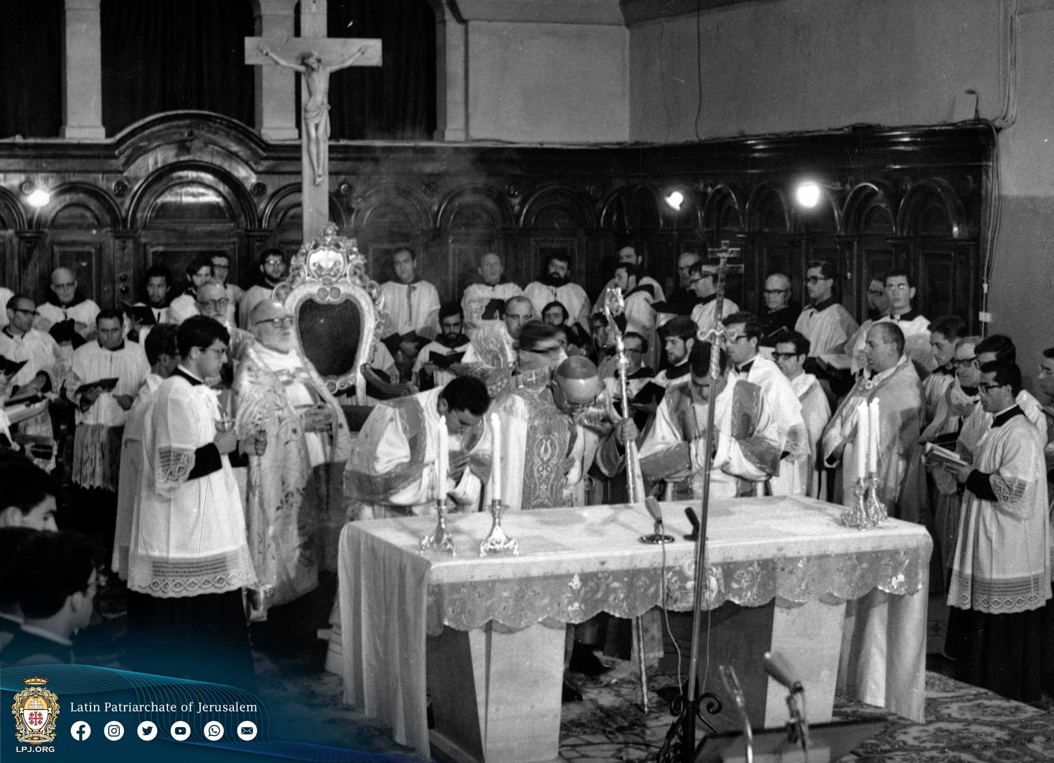 Solemn entrance of the Patriarch Beltritti