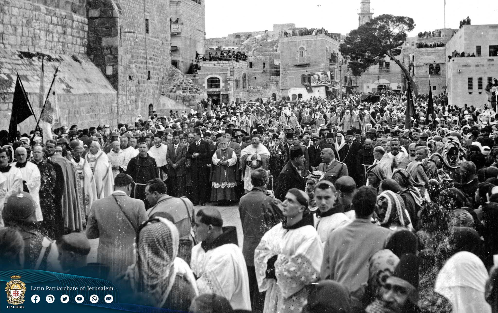 Patriarch Gori in Bethlehem