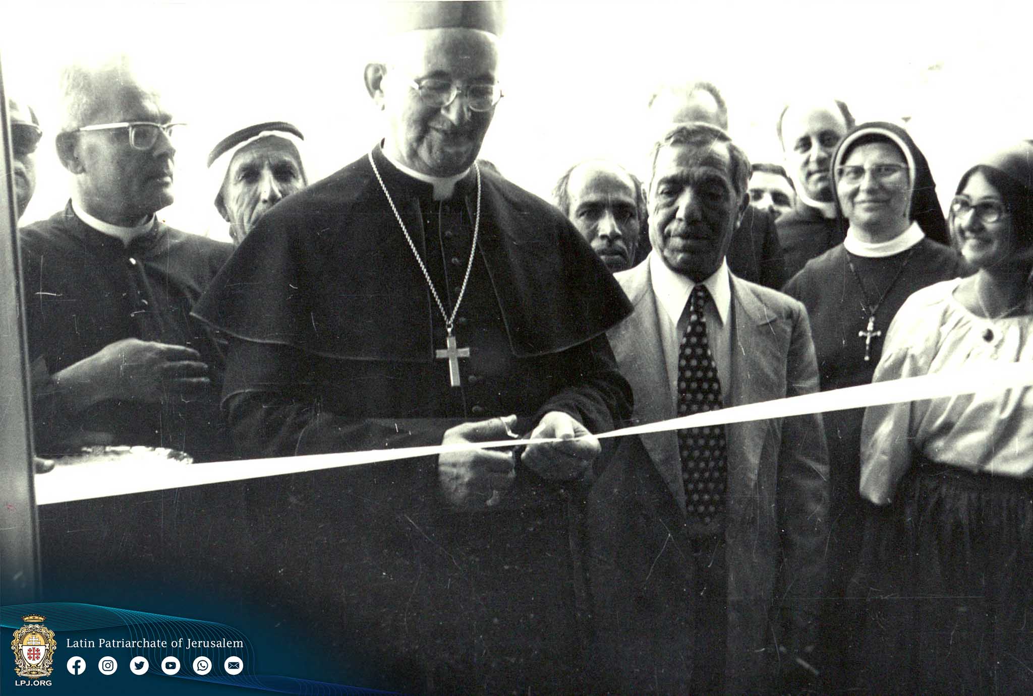 Inauguration by Patriarch Beltritti, May 1976
