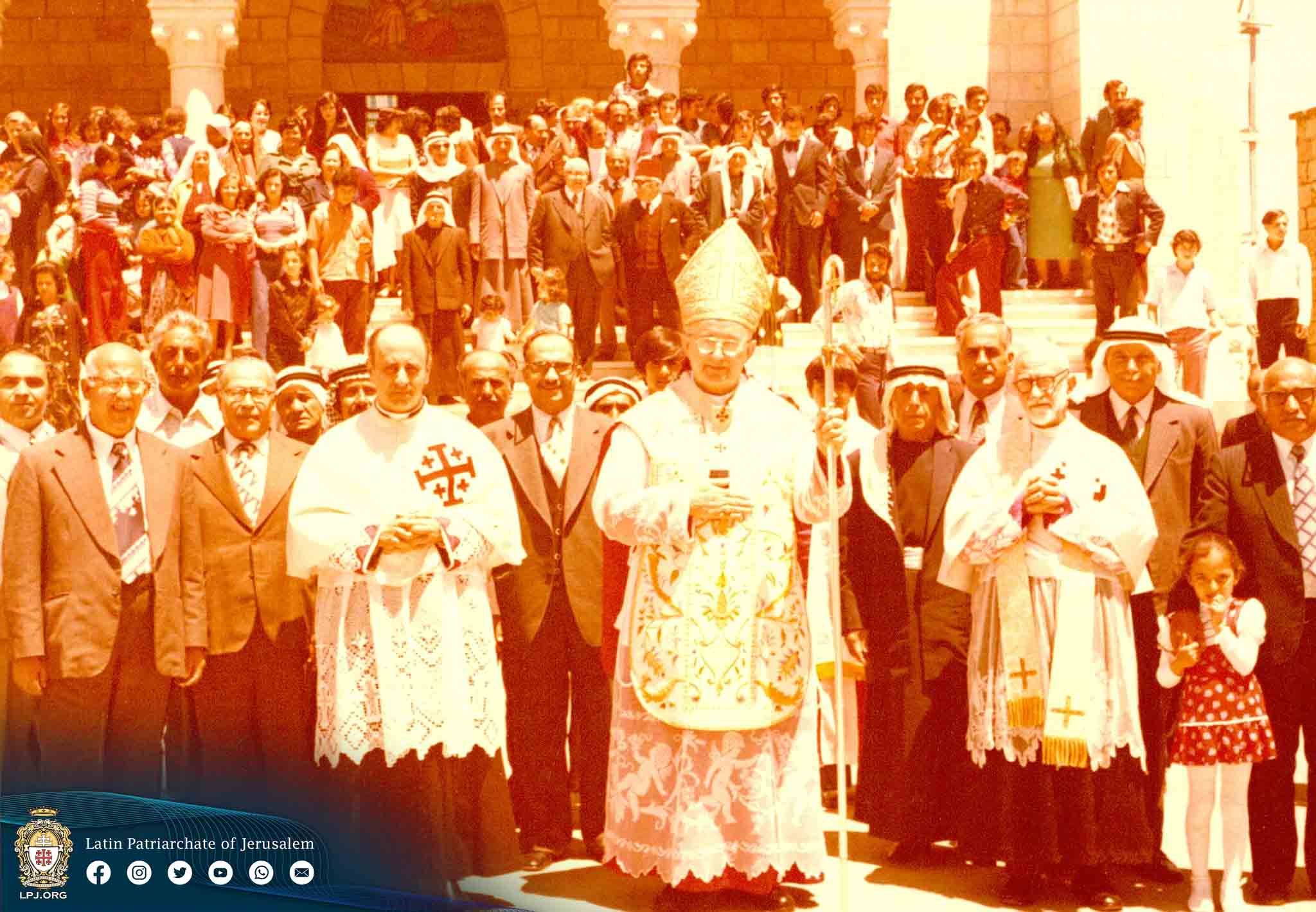 Visit of Patriarch Beltritti, May 1977