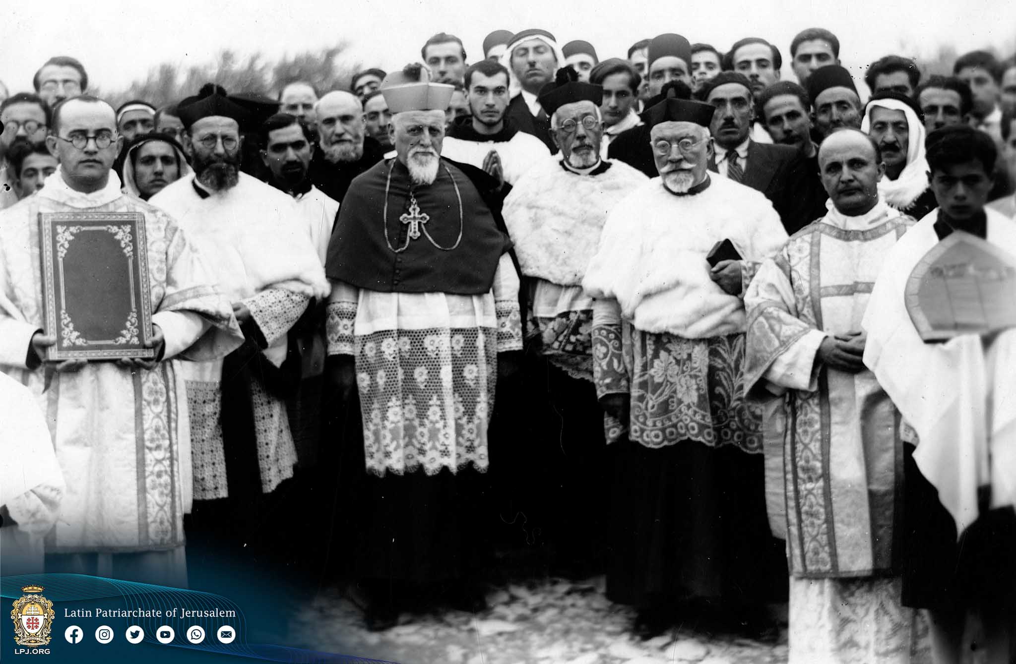 Laying of the foundation stone of the church