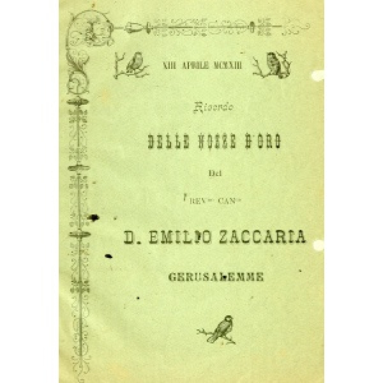 Zaccaria - Nozze d'Oro [It]