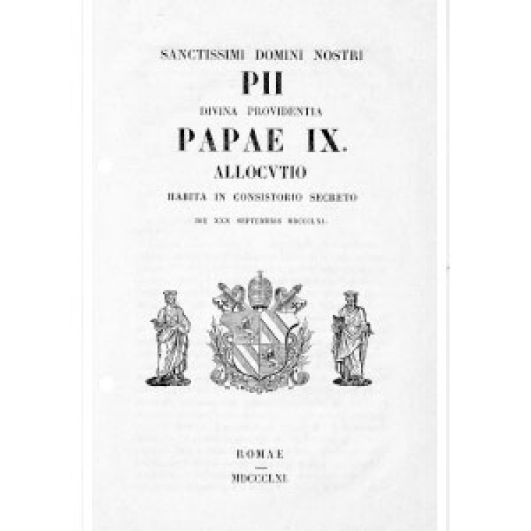 Pie IX 10 1861 [La]