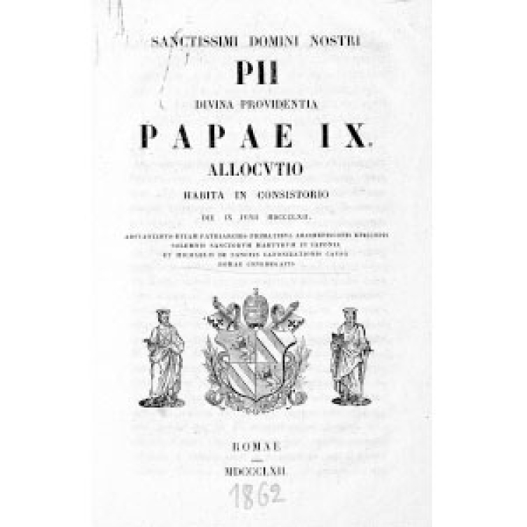 Pie IX 13 1862 [La]