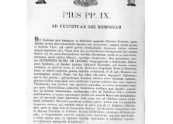 Pie IX - A la memoire perpetuelle de la chose 1871-7 [La]