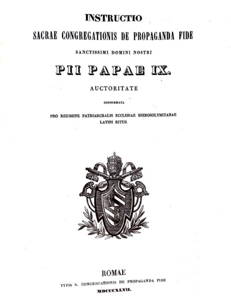 Pie IX - Sanctissimus Dominus [La]