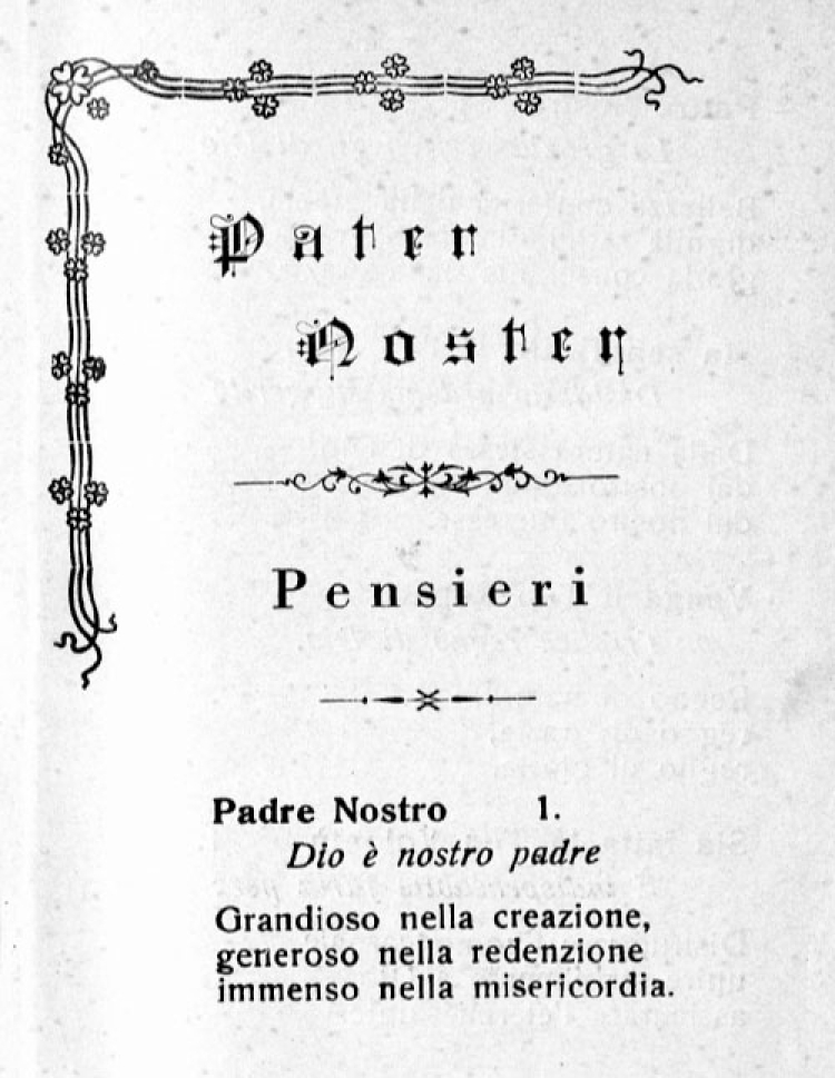 Barlassina - Pater Noster [It]