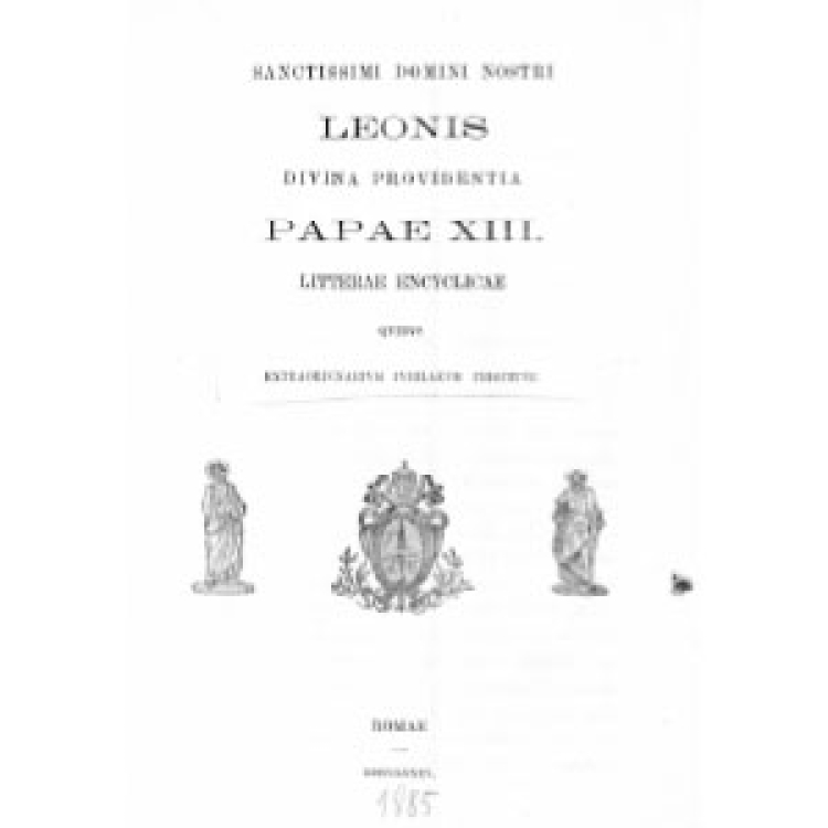 Leon XIII 11 1885 [La]