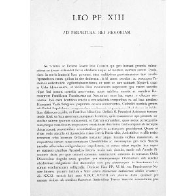Leon XIII 13 1887 [La]