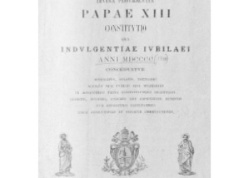 Leon XIII - Indulgentiae Iubiliae 1899 [La]