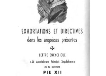 Pie XII-Lettre Encyclique 1958 [Fr][Ar]