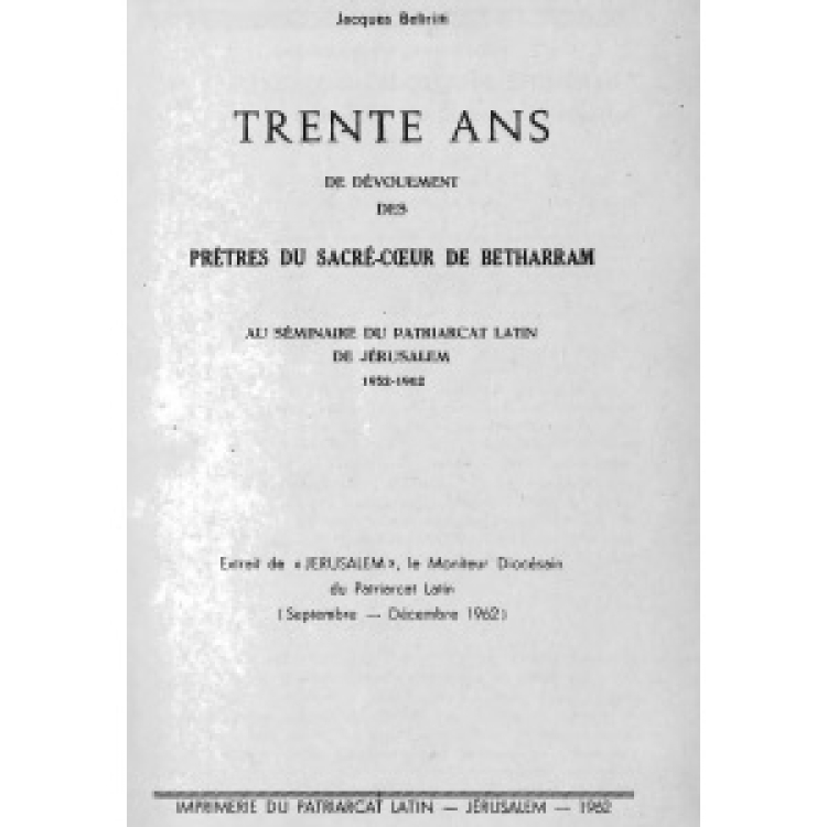 Beltritti - Trente Ans 1962 [Fr]