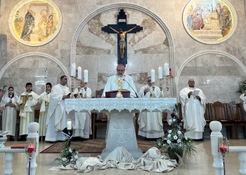 الزيارة الرعوية الأولى للكاردينال بييرباتيستا الى رعية الزبابدة