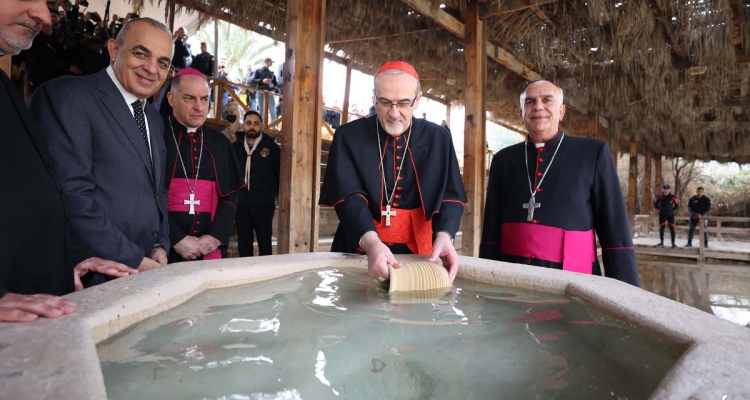 S.B. le cardinal Pierbattista préside le 24ème pèlerinage sur le site du Baptême de Jésus