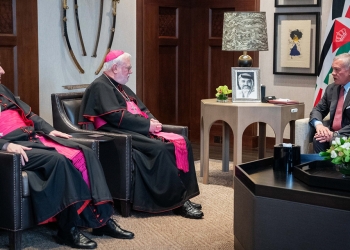 Arzobispo Gallagher en Jordania