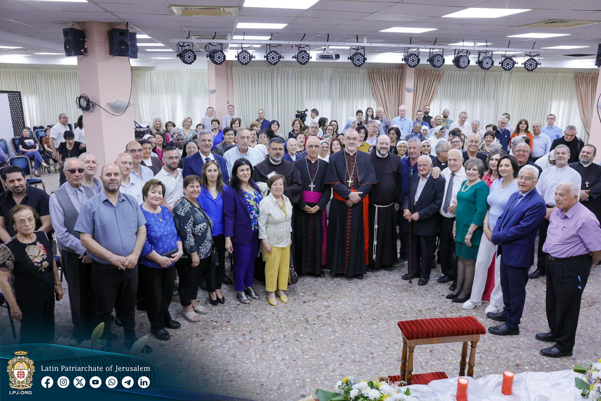 Visite pastorale à Nazareth 2024