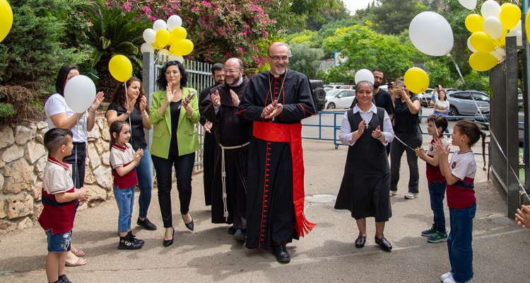 Le Bon Pasteur visite ses fidèles à Nazareth