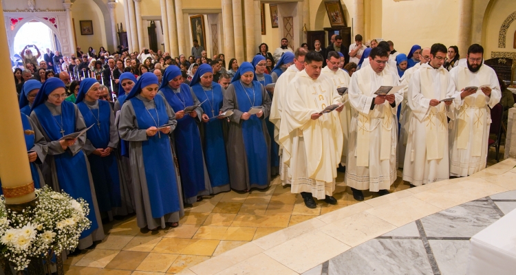 Celebrazione dell'anniversario dell'Ordine del Verbo Incarnato e della sua presenza in Terra Santa
