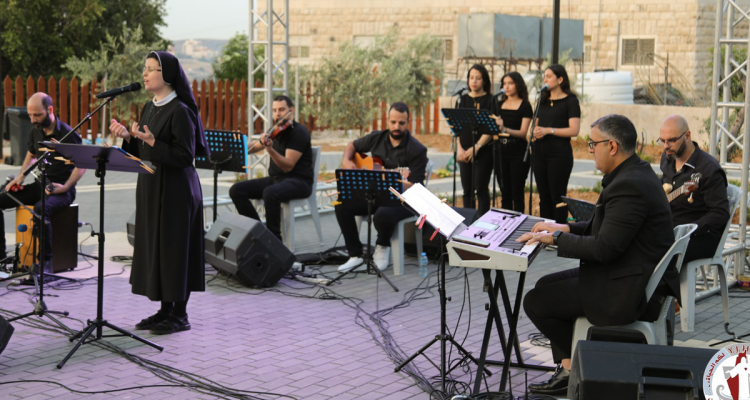 La Jeunesse chrétienne de Palestine organise une soirée mariale