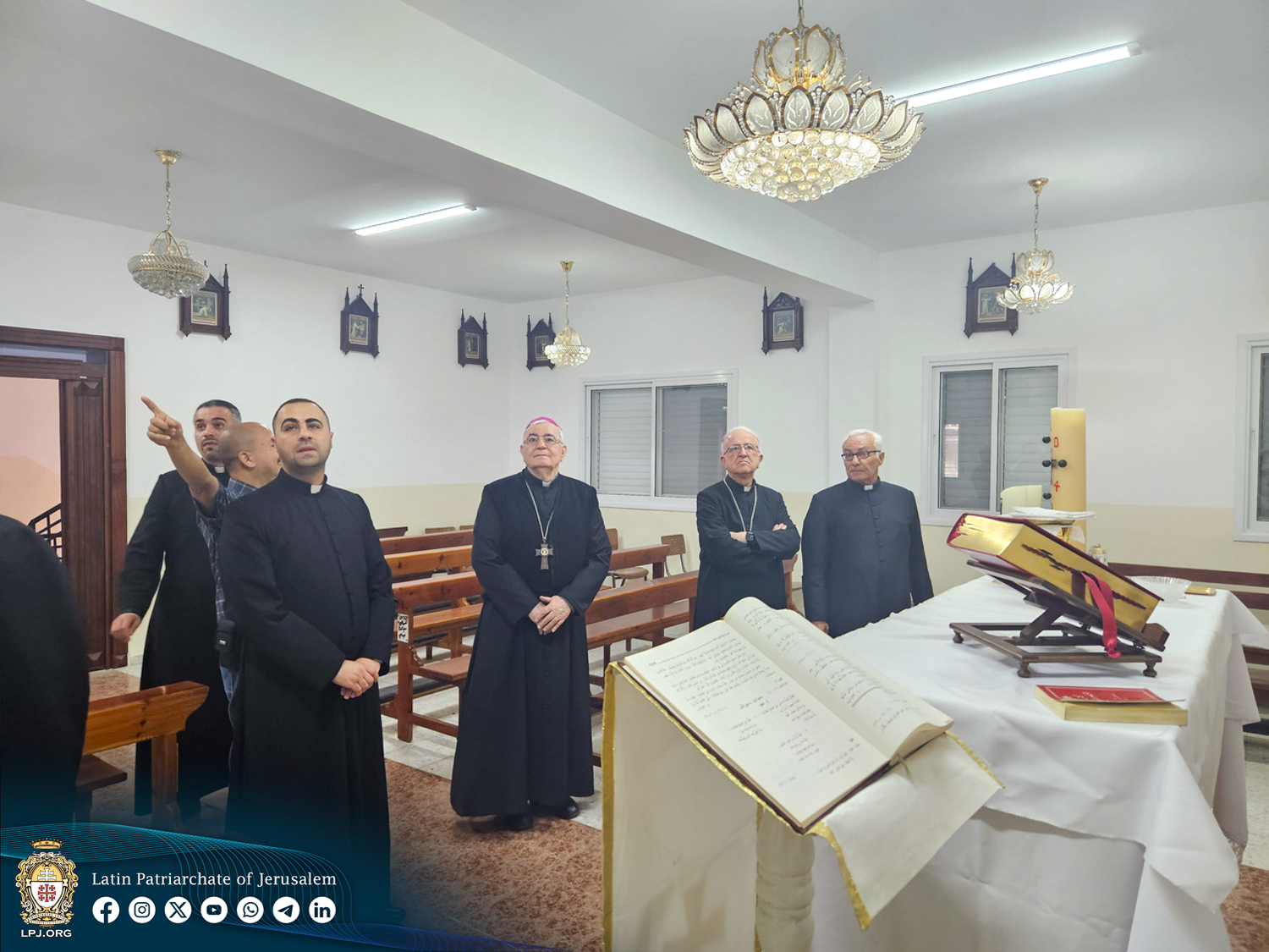 المطران وليم من جنين: "جنين تحلم بسلام عادل وشامل"