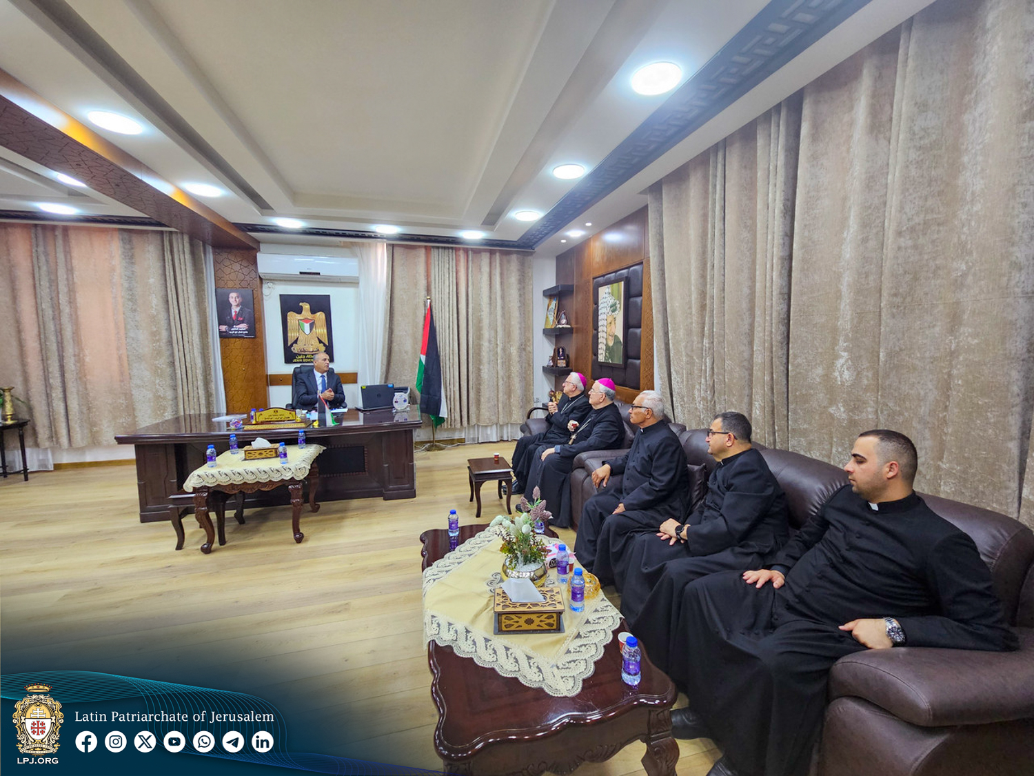 المطران وليم من جنين: "جنين تحلم بسلام عادل وشامل"