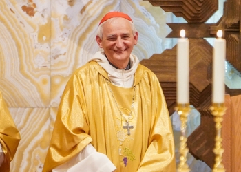 Visita solidaria del Cardenal Matteo a Tierra Santa