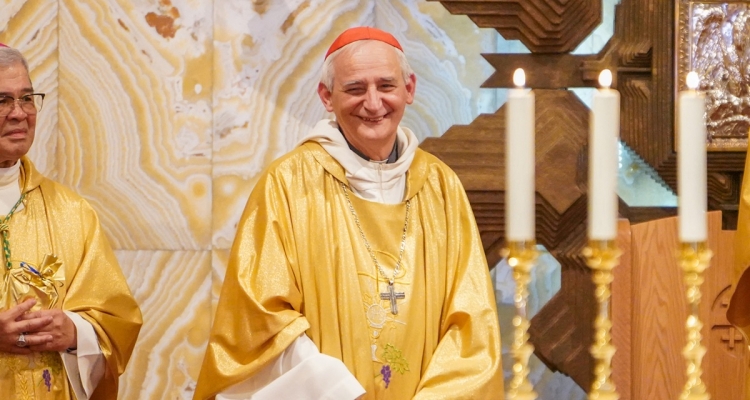 الكاردينال ماتيو في زيارة تضامنية الى الأرض المقدسة