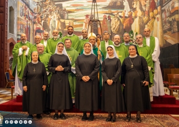 انضمام ثلاث مبتدئات جدد إلى رهبنة الوردية