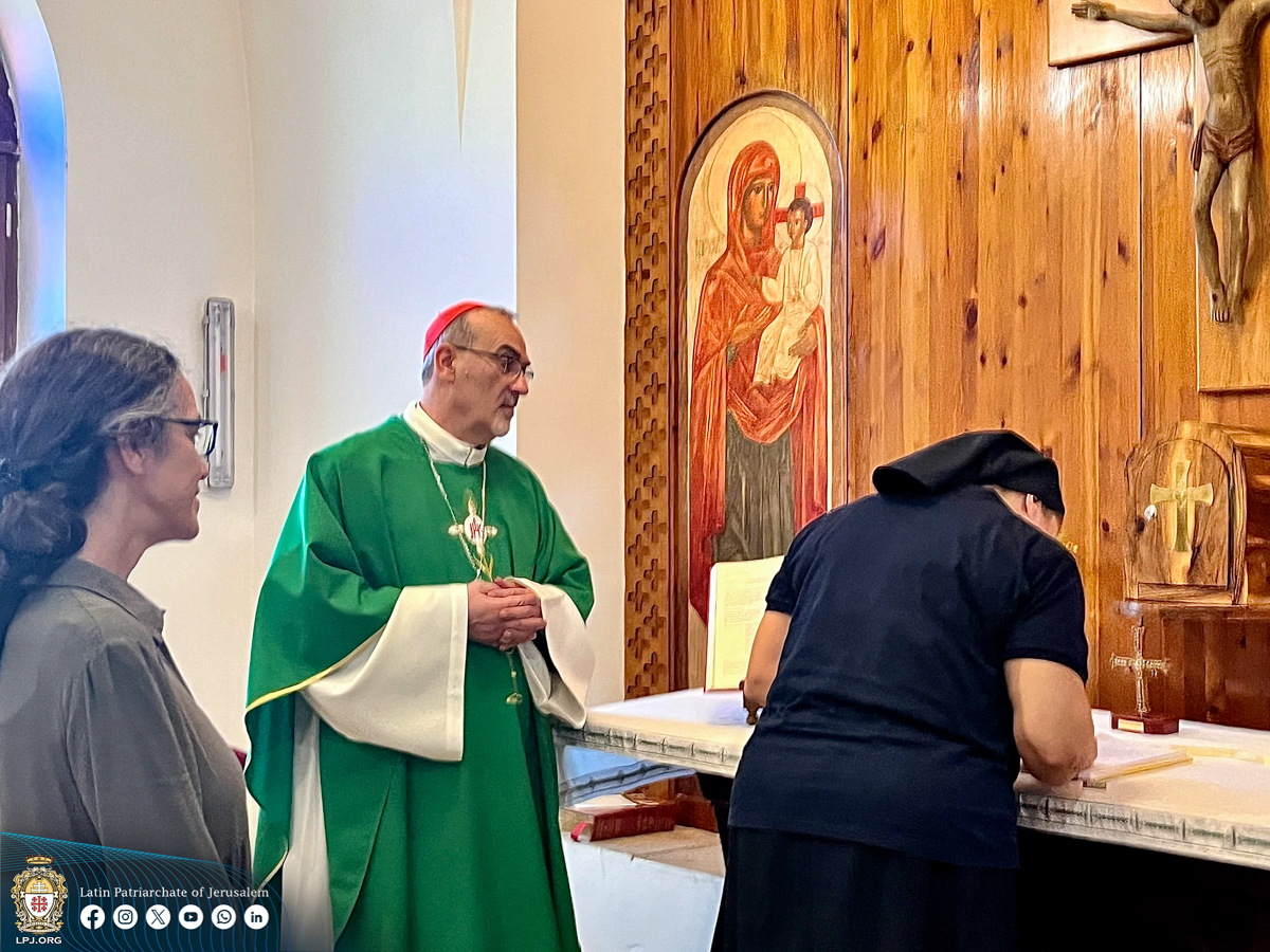 Cardinal Pizzaballa held the Annual Meeting for Consecrated women in Jerusalem
