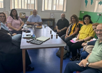 La Oficina de Catequesis de Galilea celebra un encuentro en la Escuela Nazaret de Jaffa