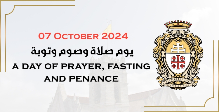 Una jornada de oración, ayuno y penitencia