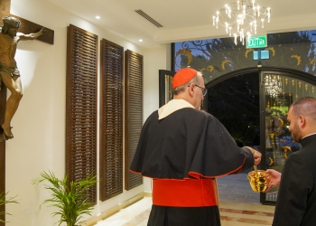 Inaugurazione della Facoltà di Filosofia e Teologia del Seminario di Beit Jala, appena ristrutturata