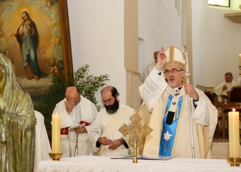 Homily Solemnity Queen of Palestine 2024