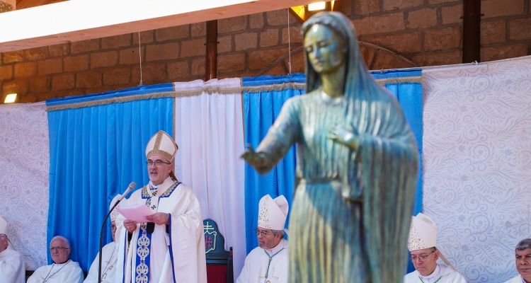 أبرشية القدس تحتفل بعيد أهم شفيعة لها، العذراء مريم