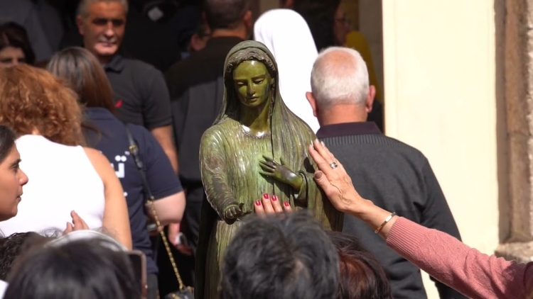 Nella festa di Nostra Signora di Palestina, il profumo delle preghiere sale da Deir Rafat