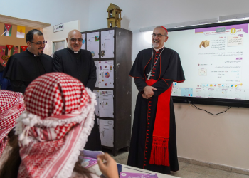 Cardinal Pierbattista concludes his Pastoral Visit to AL-Wahadneh