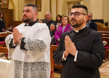 Il Seminario di Beit Jala celebra l'Avvento con l'istituzione di un lettore e la cerimonia di vestizione della tonaca