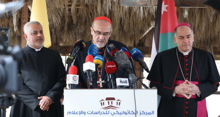 كلمة غبطة الكاردينال: المؤتمر الصحفي في المغطس