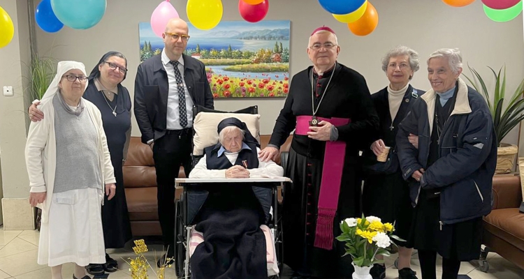 The Sisters of Nazareth Celebrate 100 Years of Sister Claude Cherrier