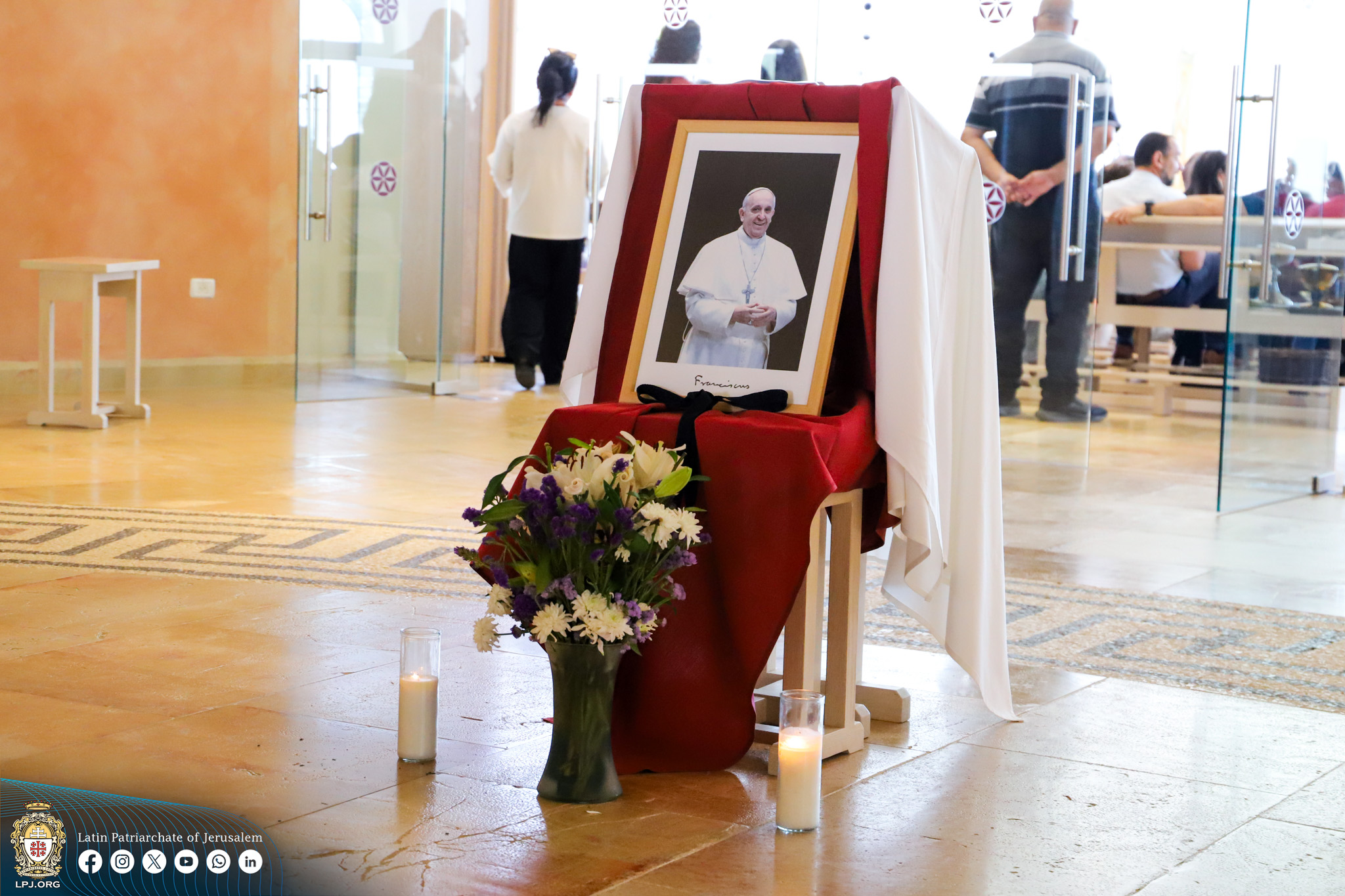 Msgr. Rafiq Nahra Presides Over the Feast of St. Mary Magdalene in Magdala