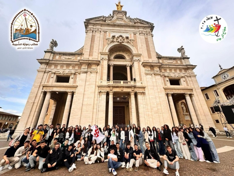 Les jeunes de Galilée entreprennent un émouvant pèlerinage à Rome pour le Jubilé de l'espoir