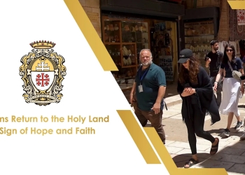 Le retour des pèlerins en Terre Sainte : un signe d’espérance et de foi