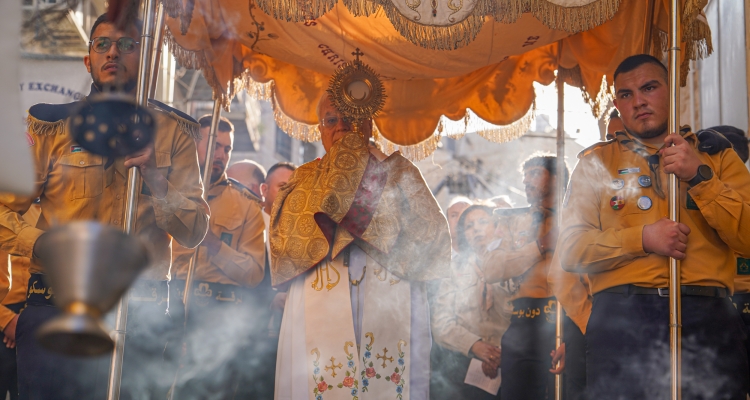 بيت لحم تحتفل بعيد قلب يسوع الأقدس