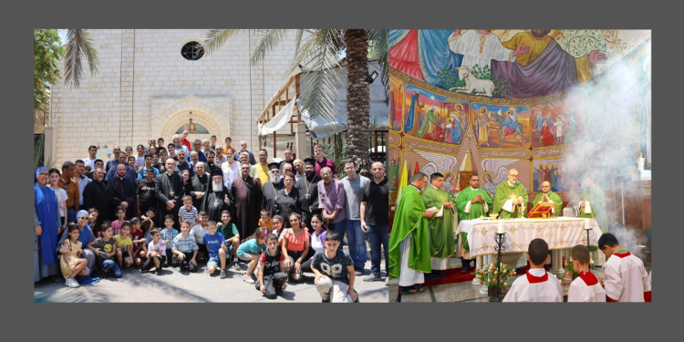 I Patriarchi di Gerusalemme in visita di solidarietà: Cardinale Pierbattista - “Non siete soli!”.