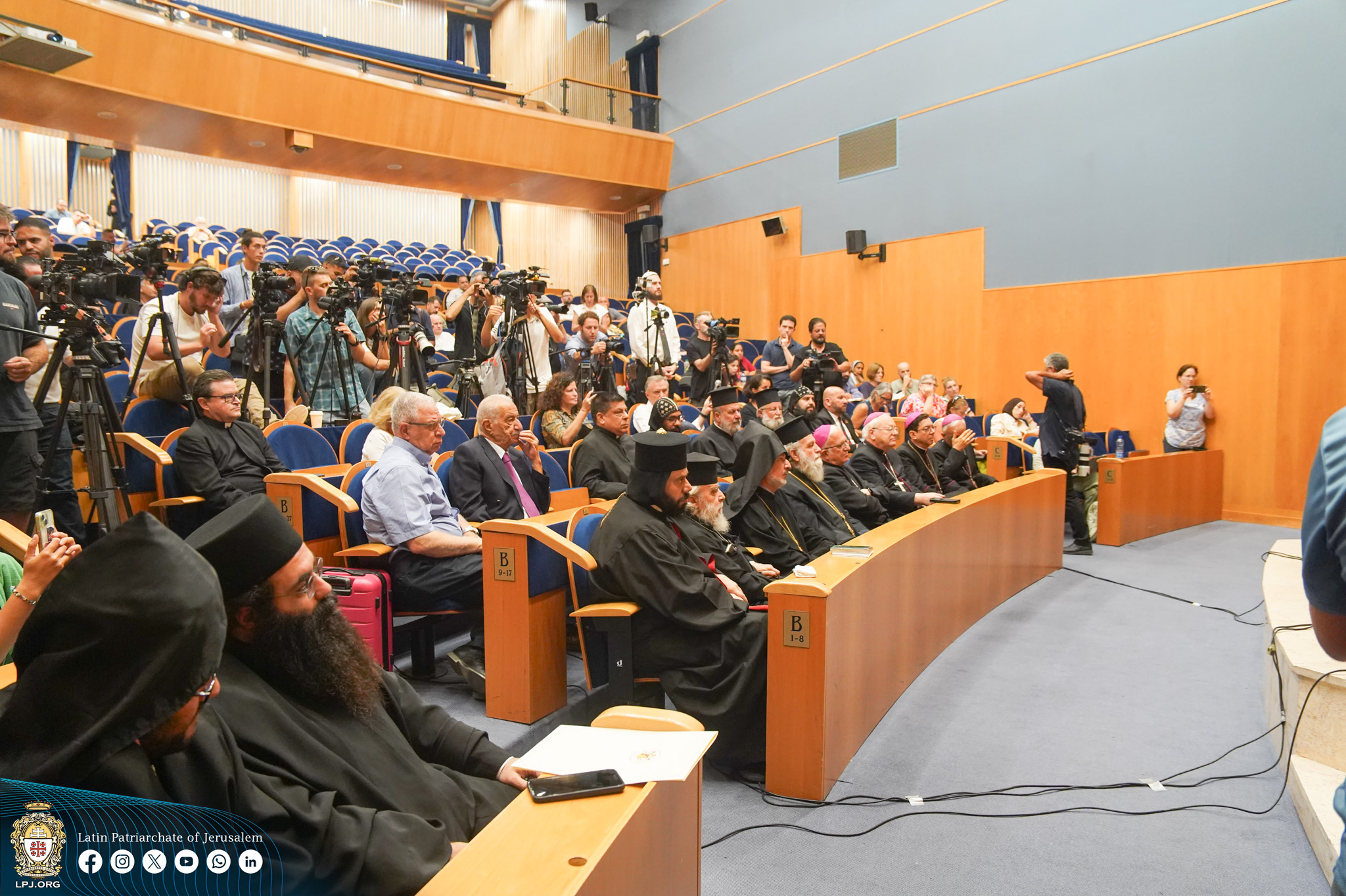 Press Conference on the Patriarchs’ Visit to Gaza