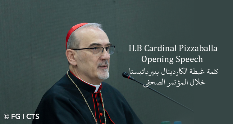 Déclaration d’ouverture de Sa Béatitude le Cardinal Pierbattista Pizzaballa