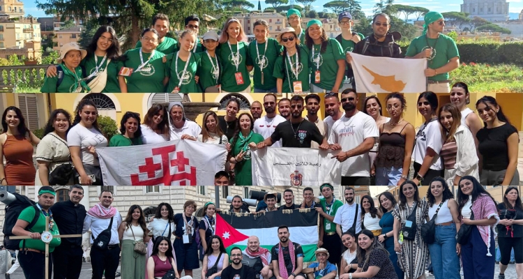 Les Jeunes de Terre Sainte au Jubilé : “Nous sommes unis par une Foi et une Espérance”