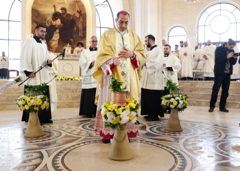 Gathered at the Jordan, Msgr. Iyad Twal Celebrates the Feast of the Baptism of the Lord