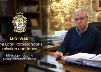 MID-WAR: The Latin Patriarchate’s mission continues