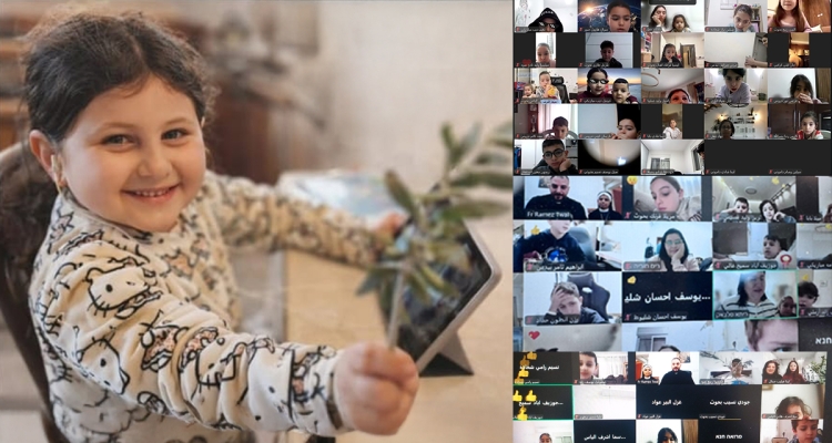 "Hosanna en las Alturas": Estudiantes Celebran el Domingo de Ramos con Fe a Pesar de la Guerra